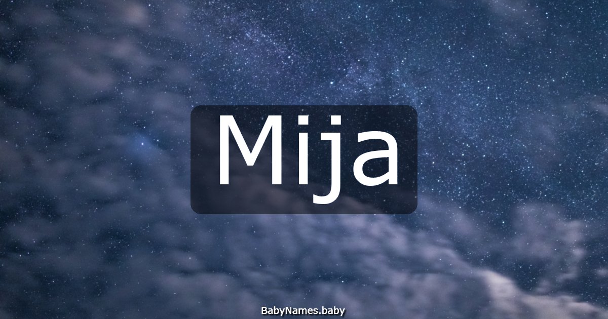 Mija