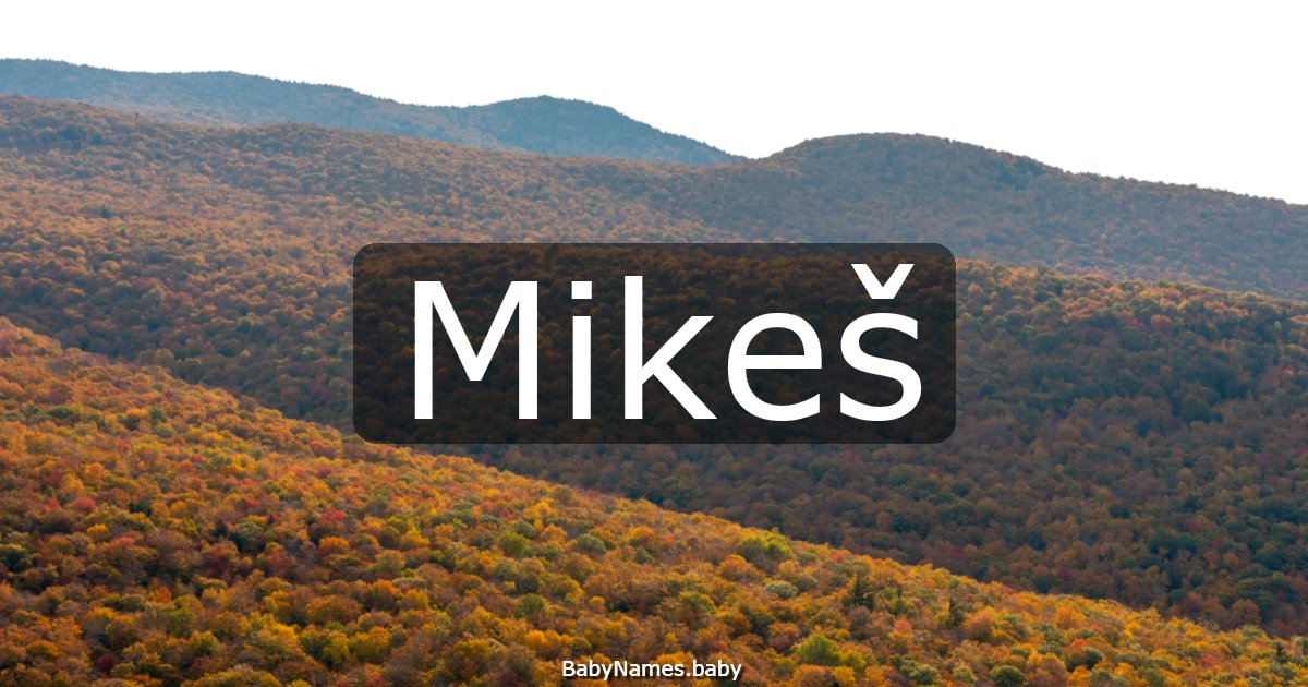 Mikeš