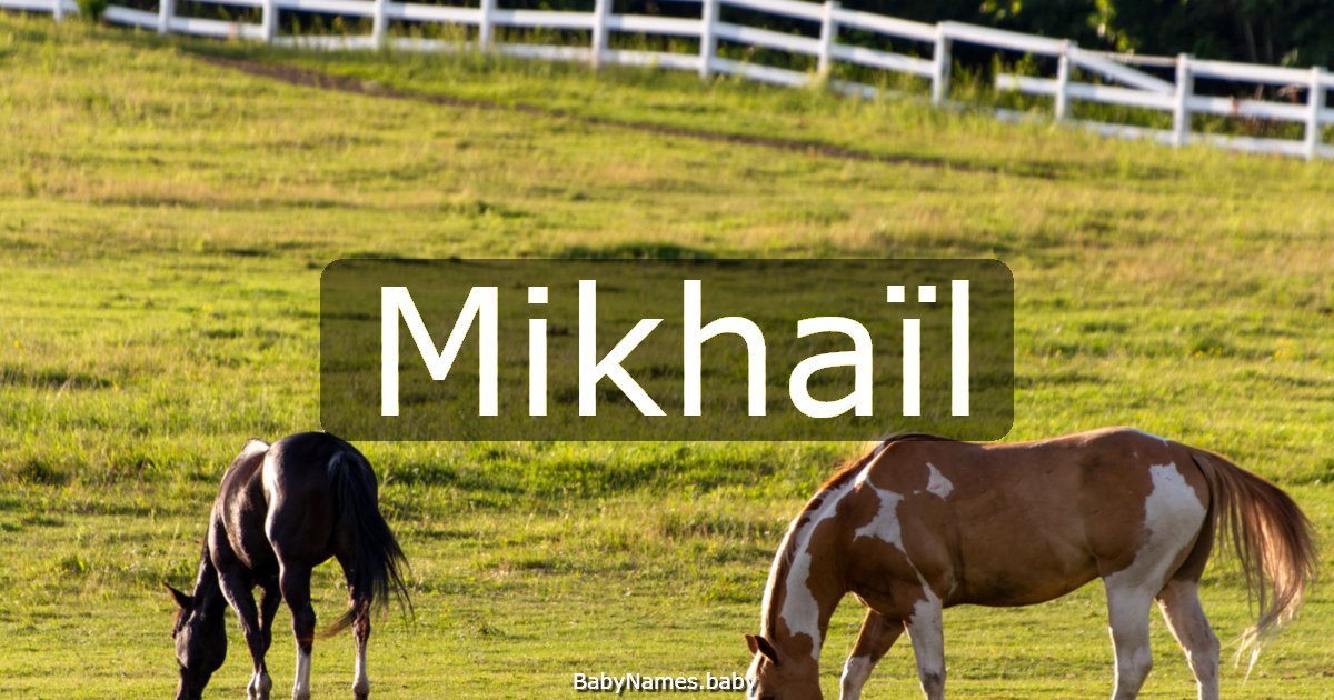 Mikhaïl