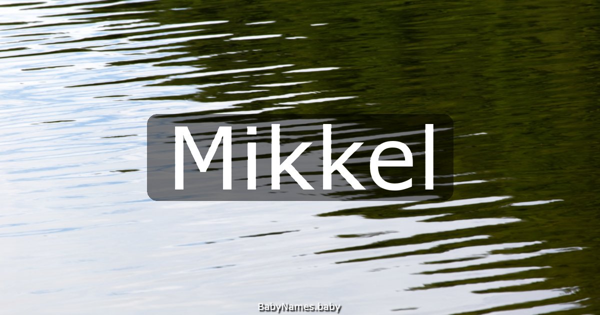 Mikkel
