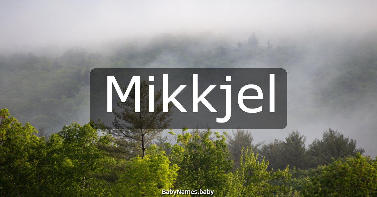 Mikkjel