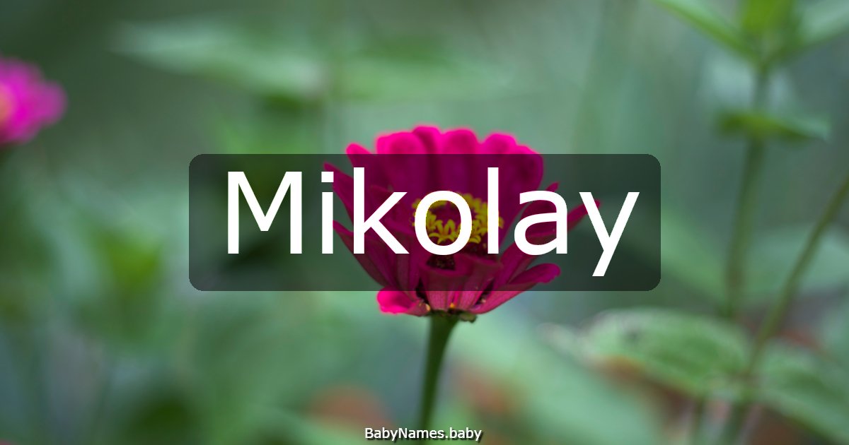 Mikolay