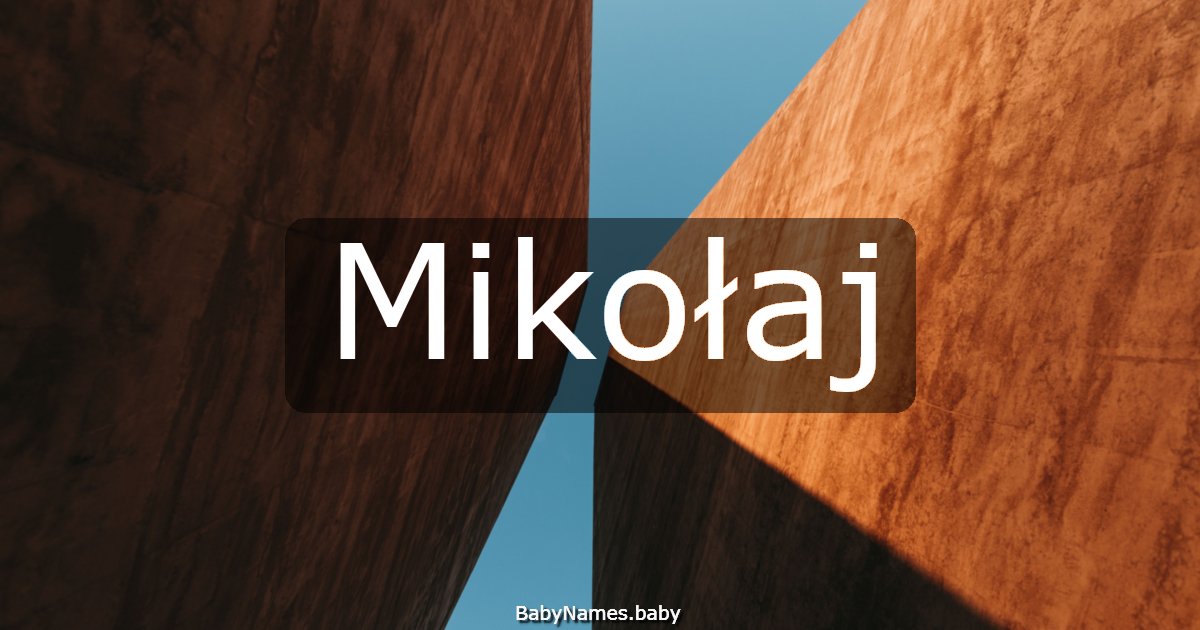 Mikołaj