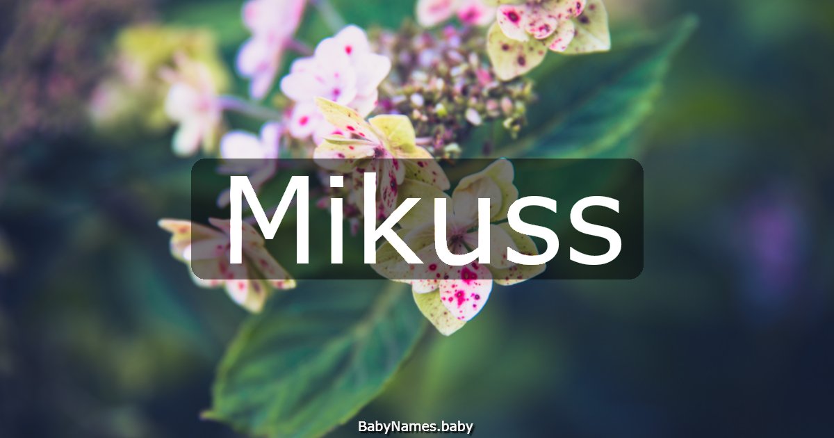 Mikuss