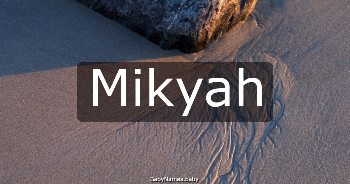 Mikyah