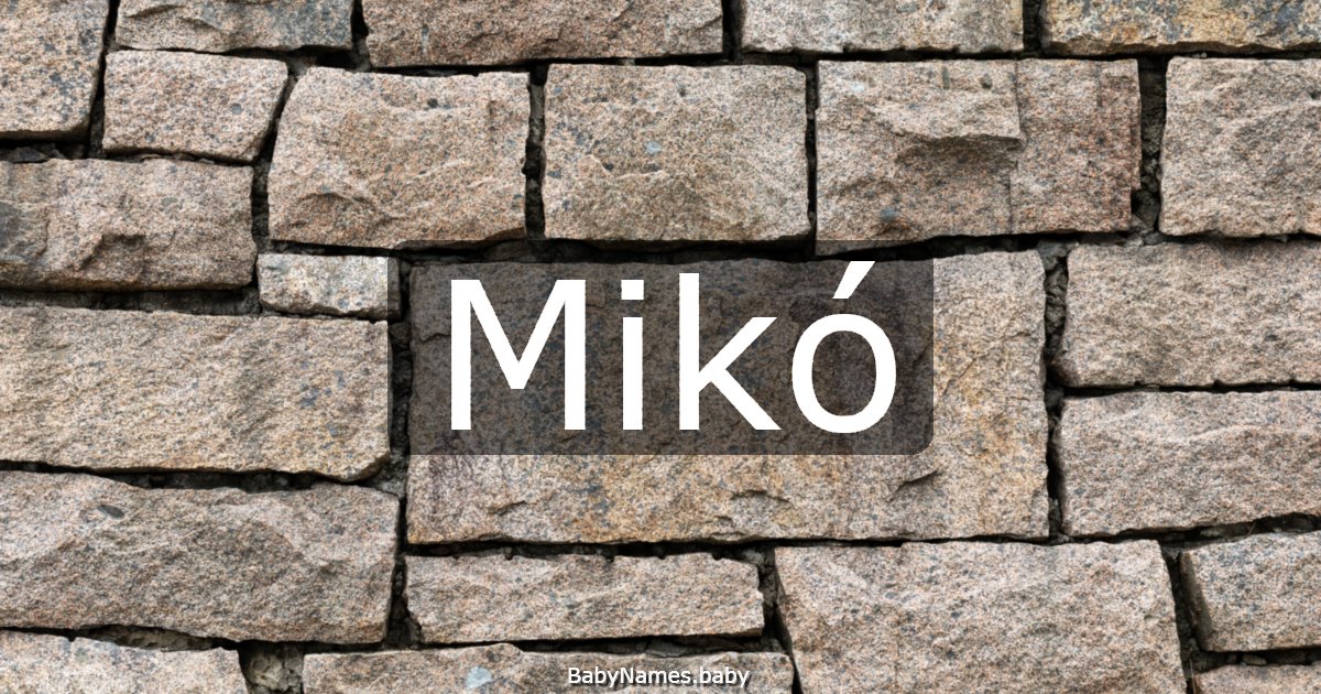 Mikó
