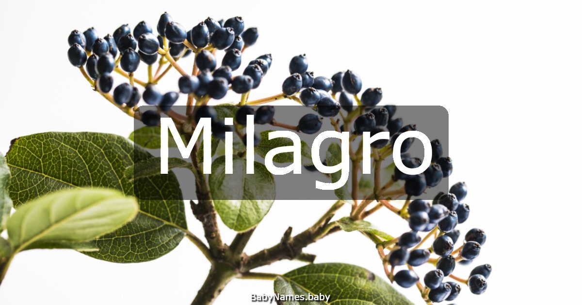 Milagro