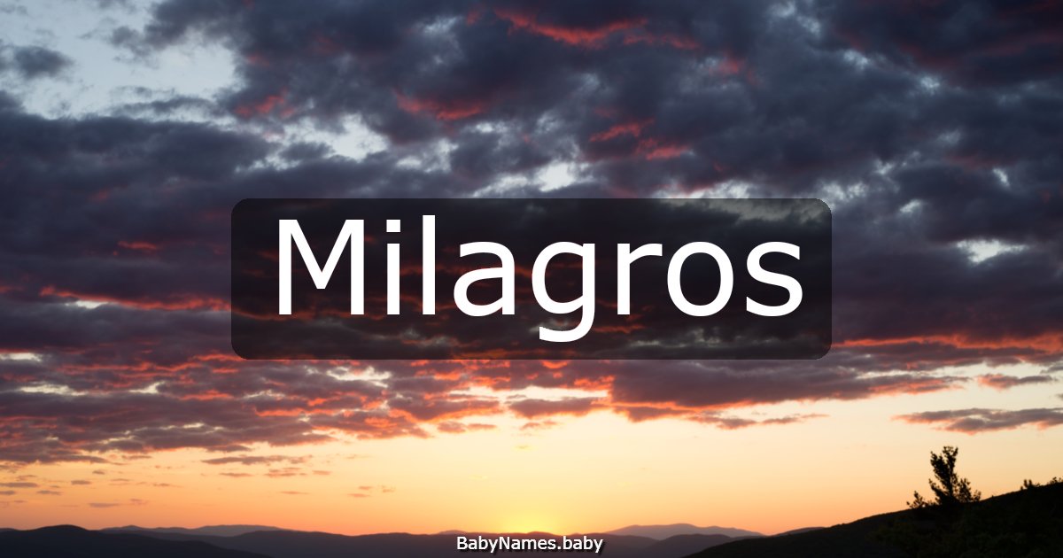 Milagros