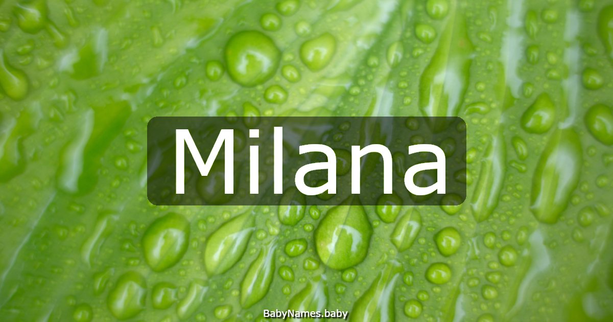 Milana