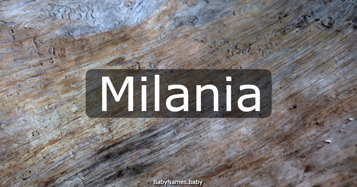 Milania