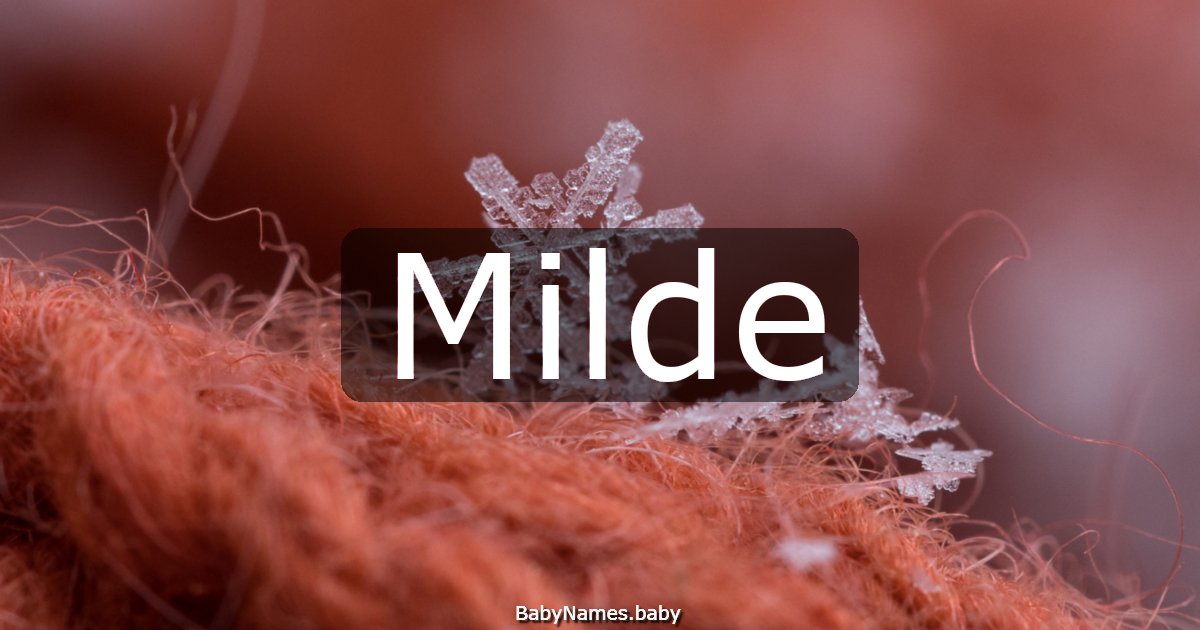 Milde
