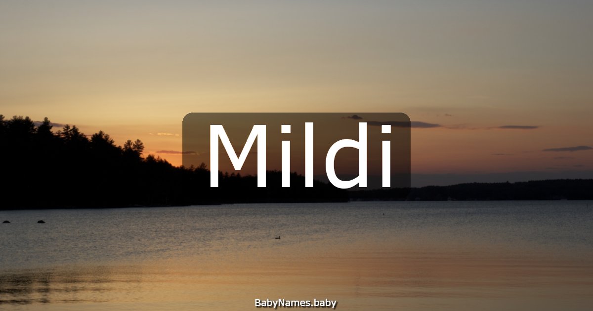 Mildi