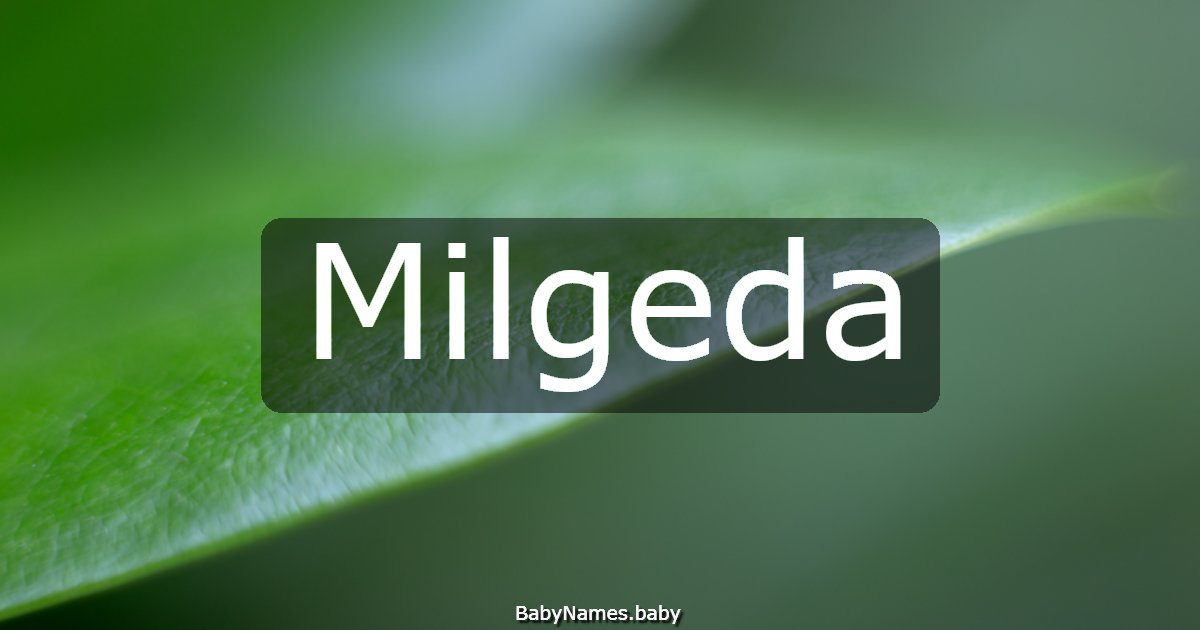Milgeda
