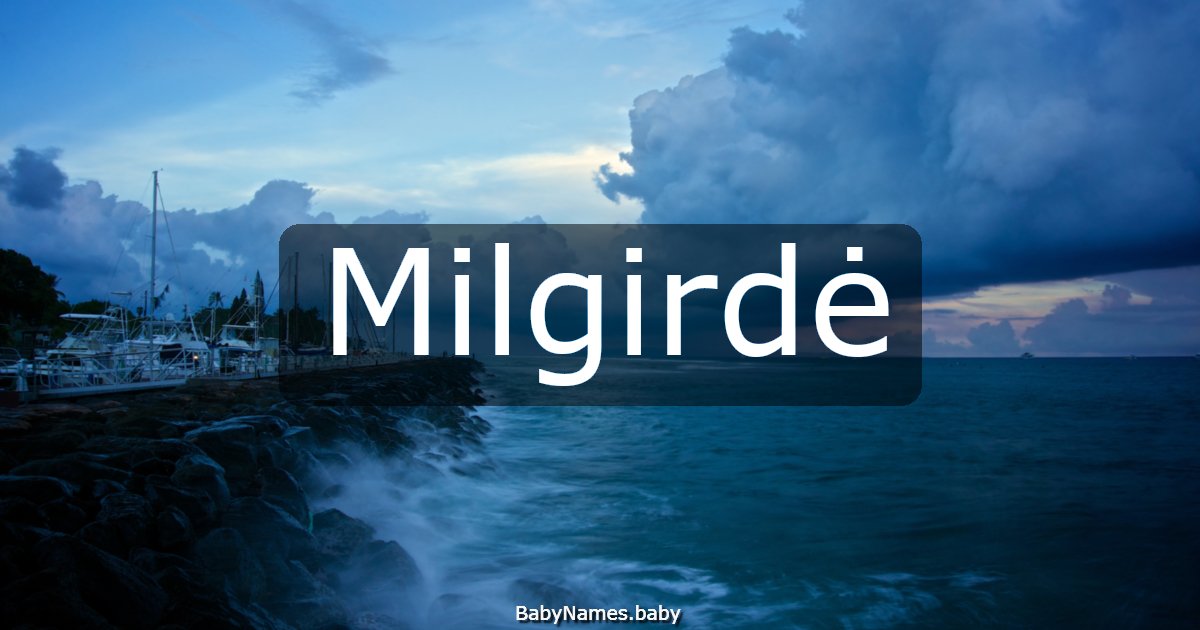 Milgirdė