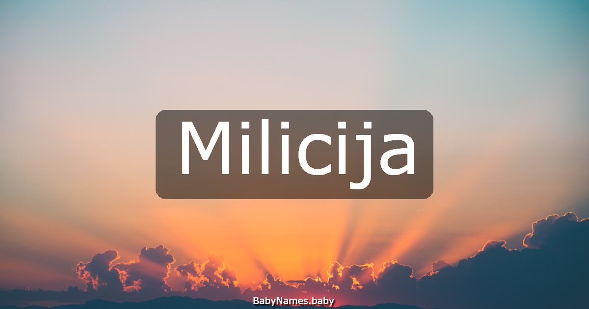 Milicija