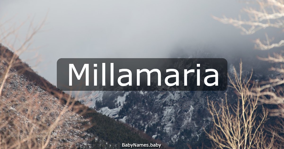 Millamaria
