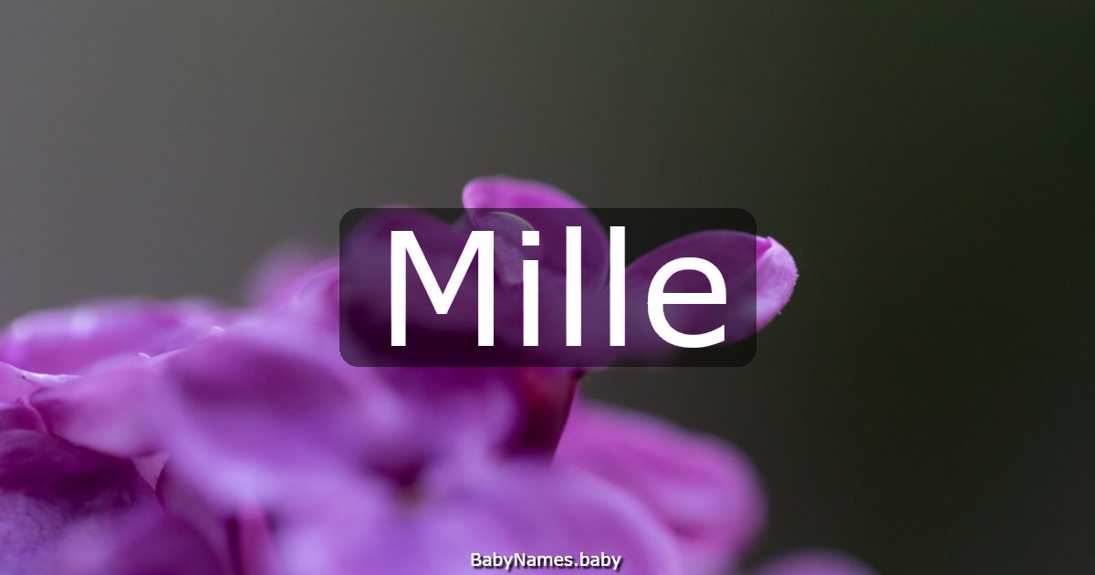Mille