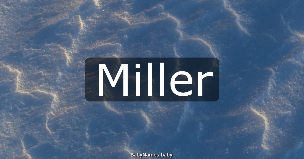 Miller