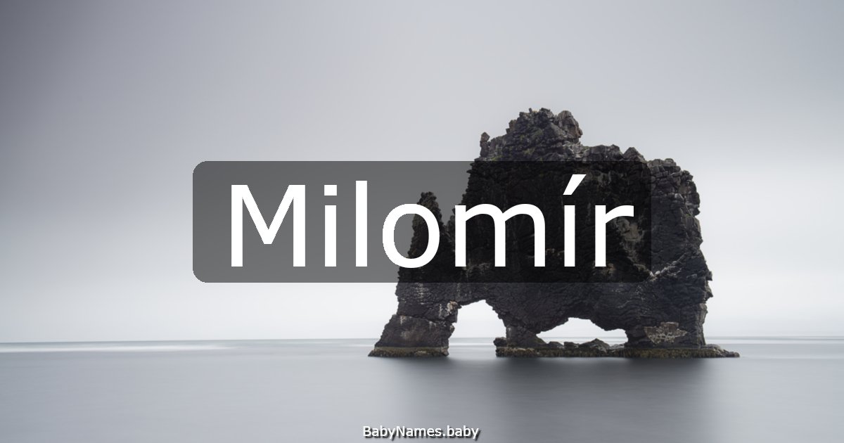 Milomír