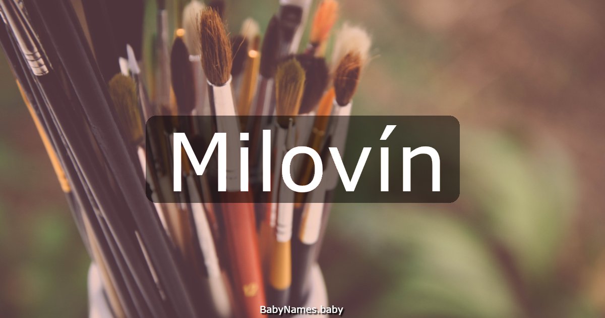 Milovín