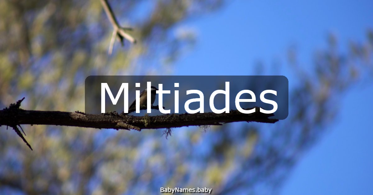 Miltiades