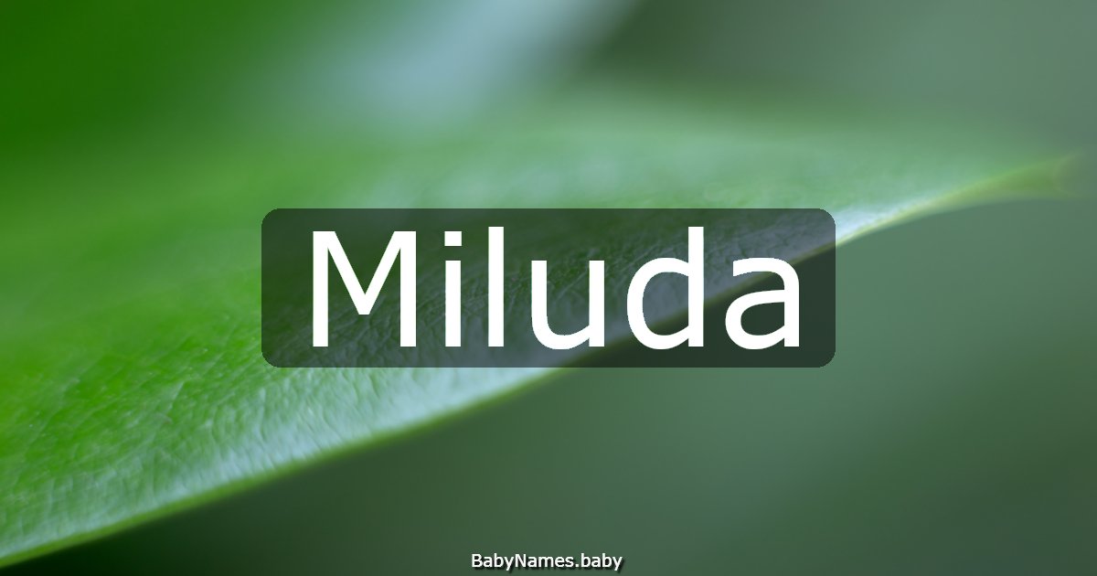 Miluda