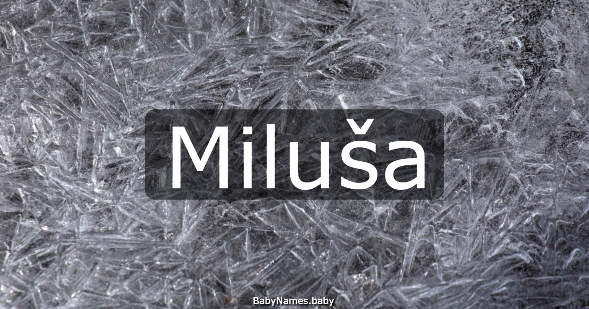 Miluša