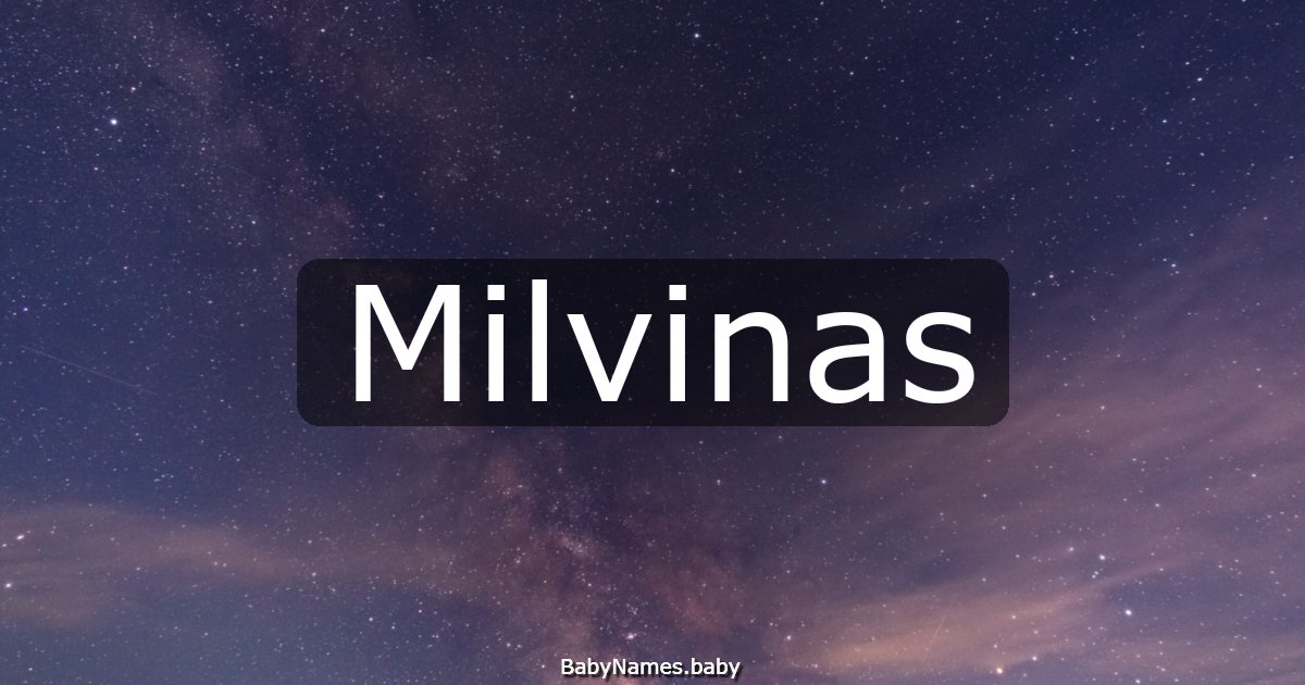 Milvinas