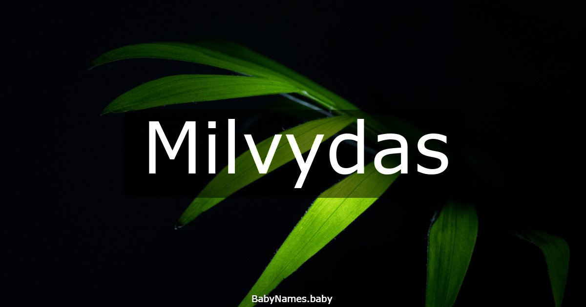 Milvydas
