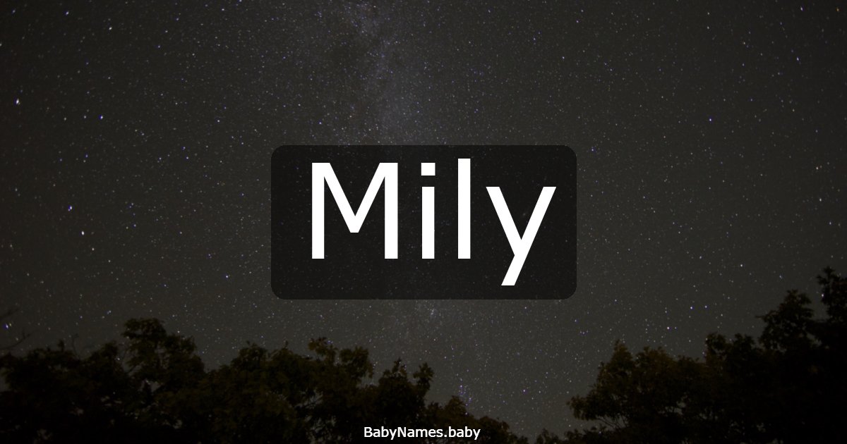 Mily
