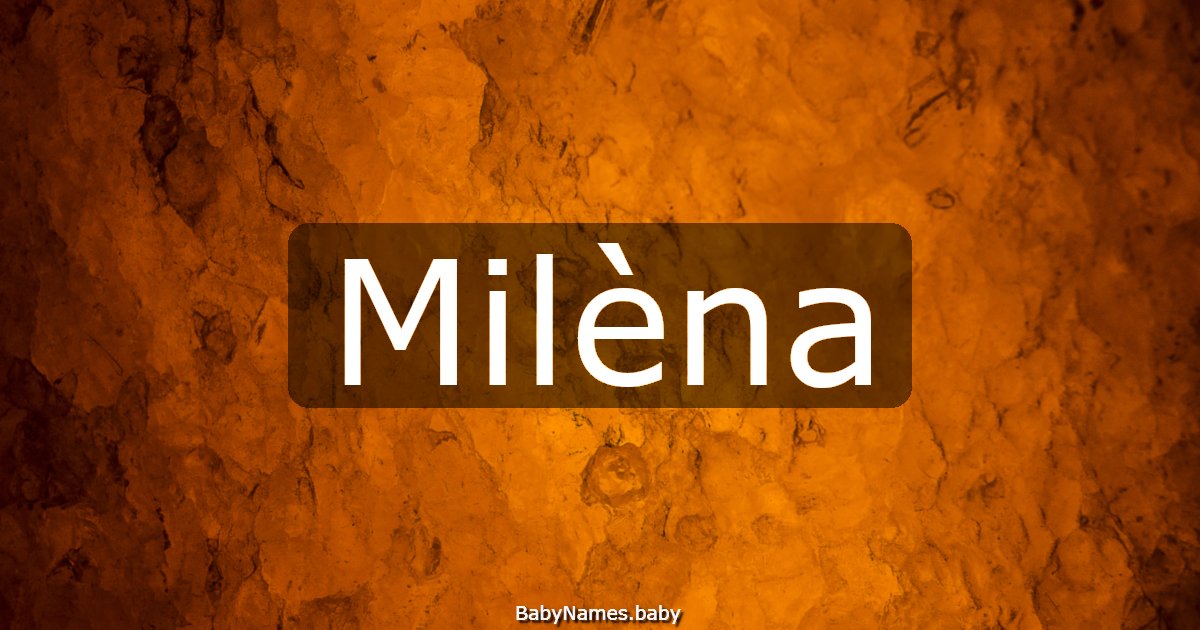 Milèna