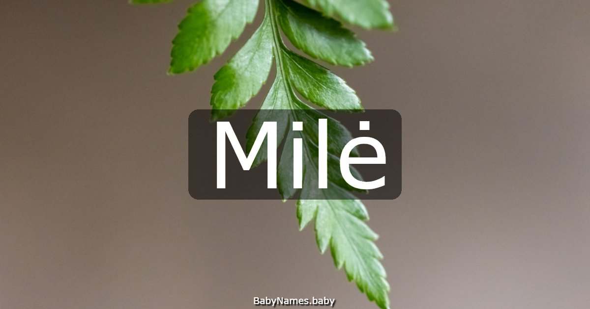 Milė