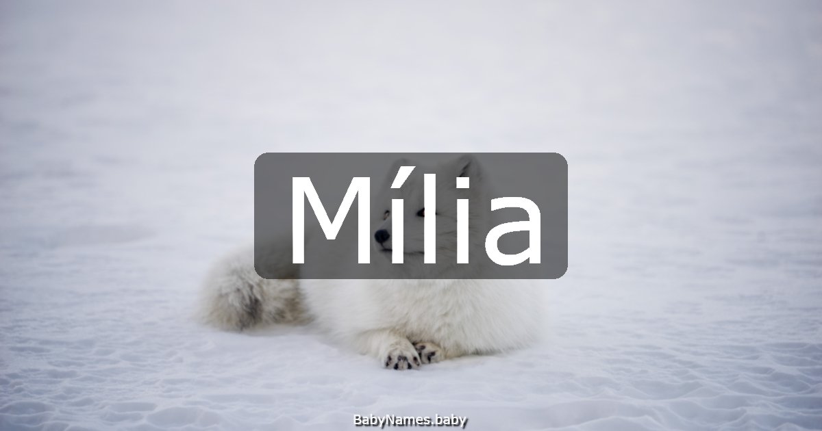Mília