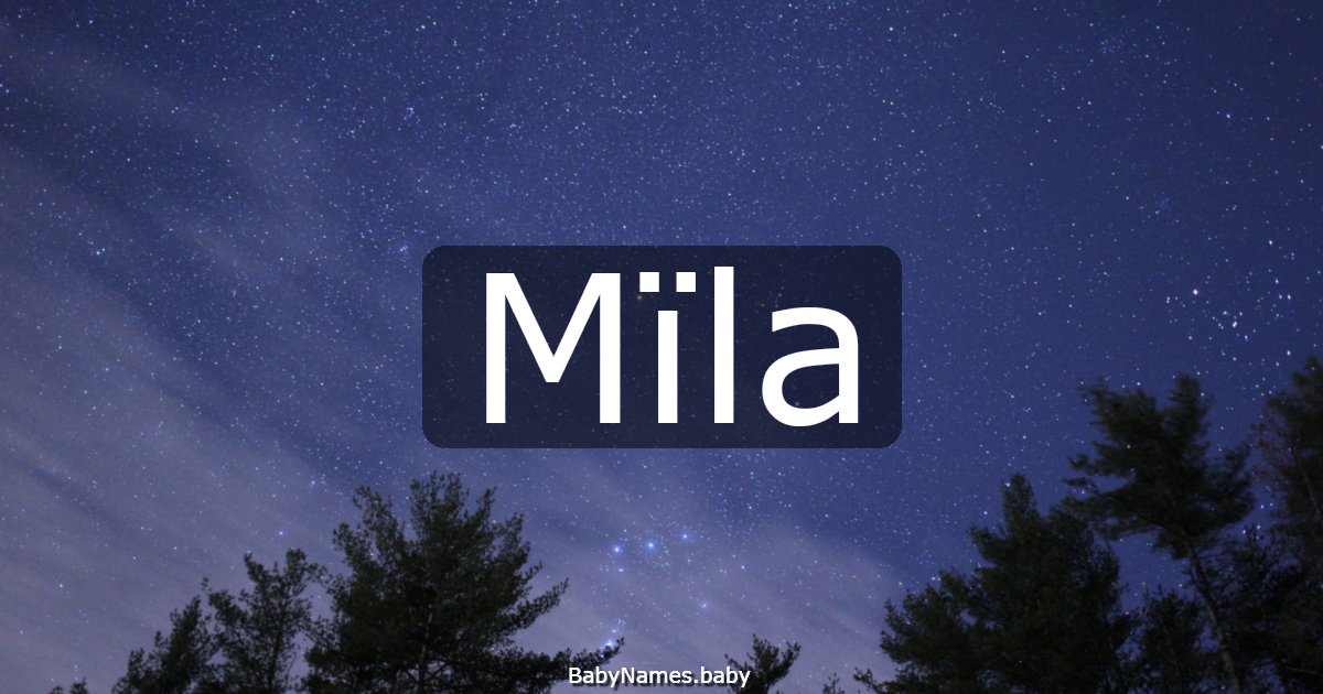 Mïla