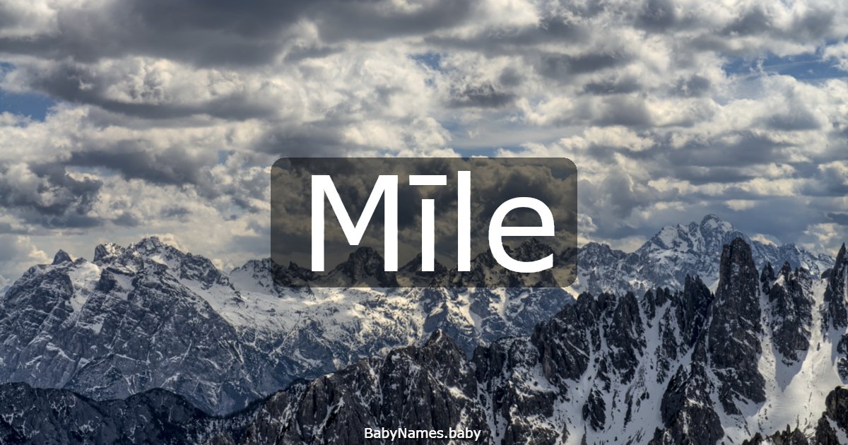 Mīle