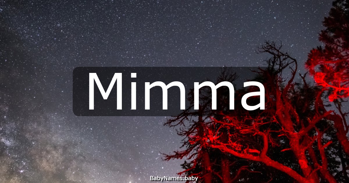 Mimma