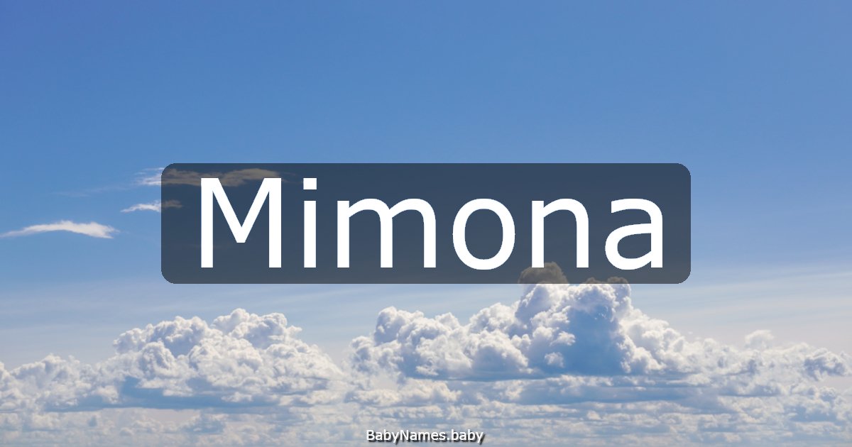 Mimona