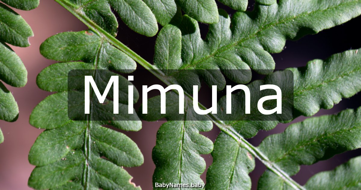 Mimuna