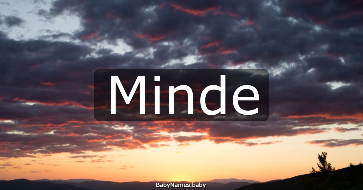 Minde