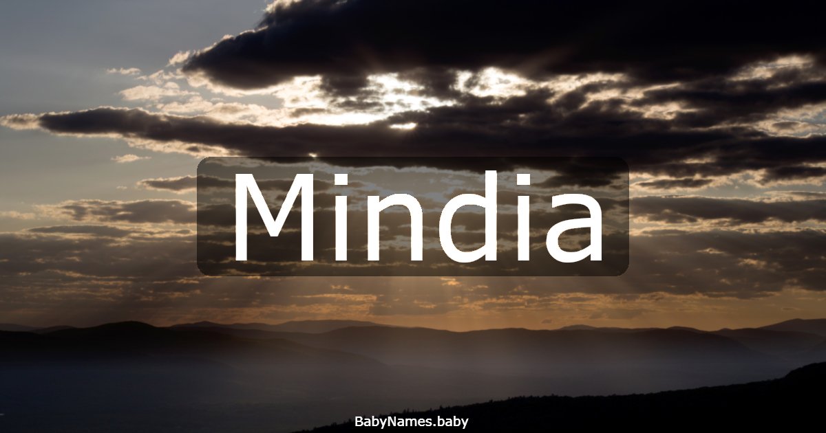 Mindia