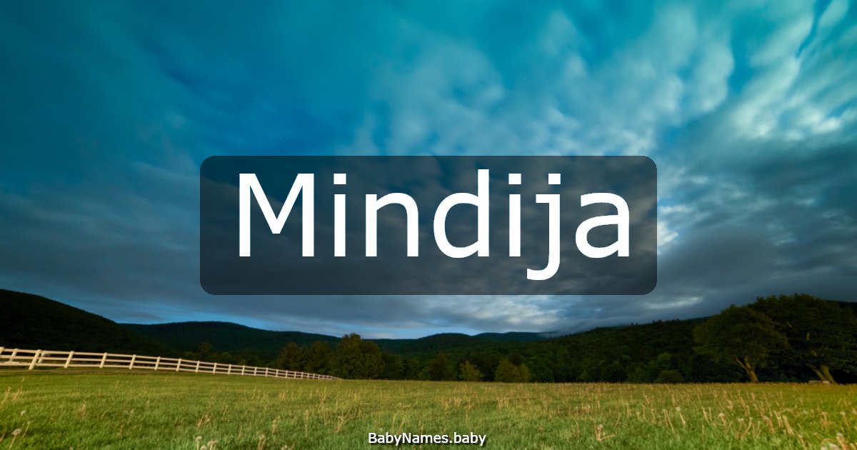Mindija