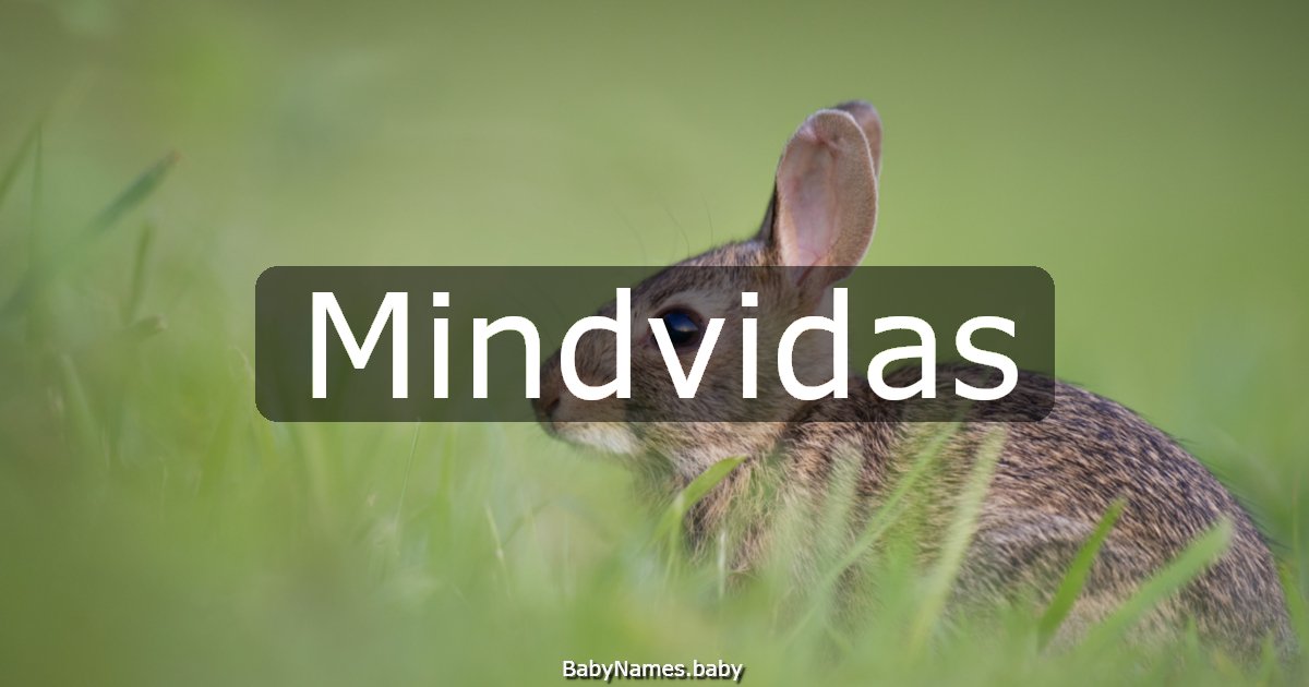 Mindvidas