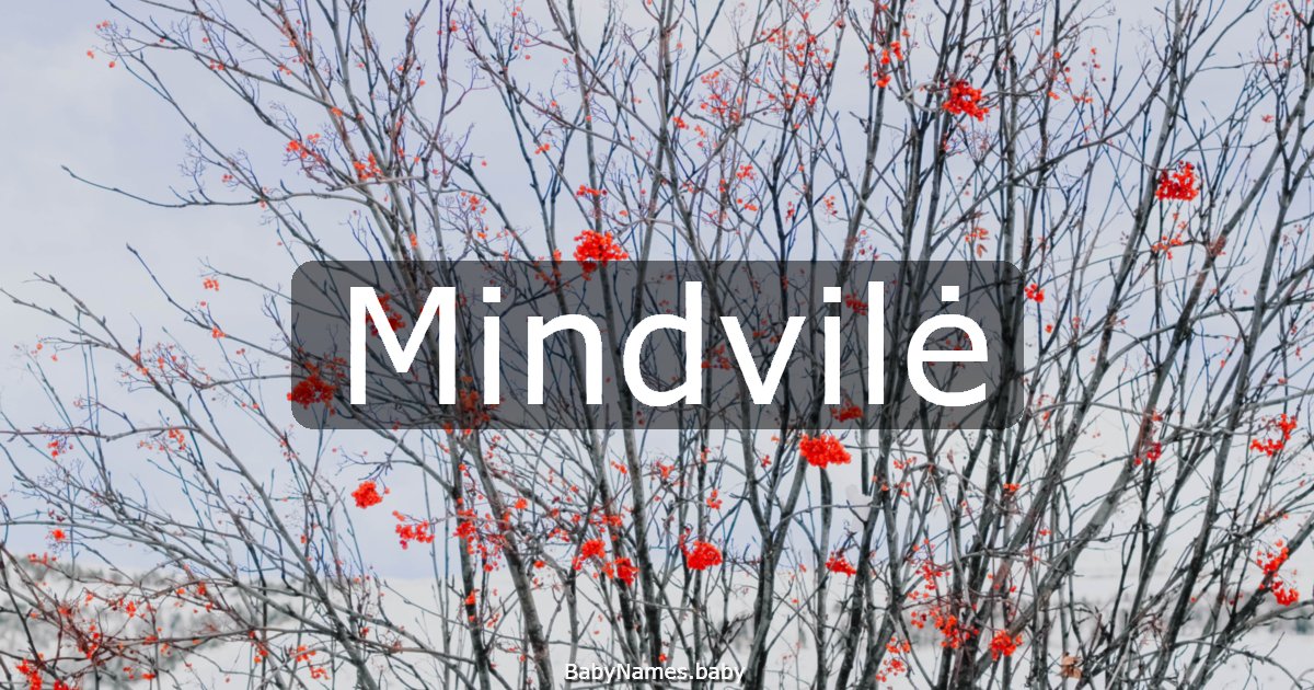 Mindvilė