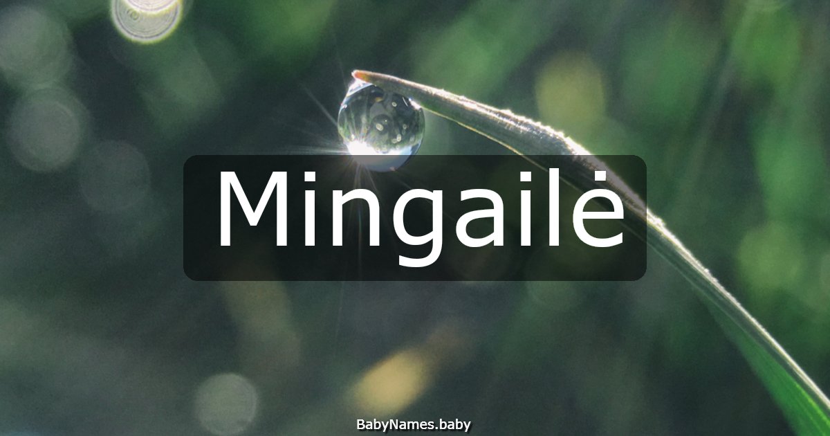 Mingailė