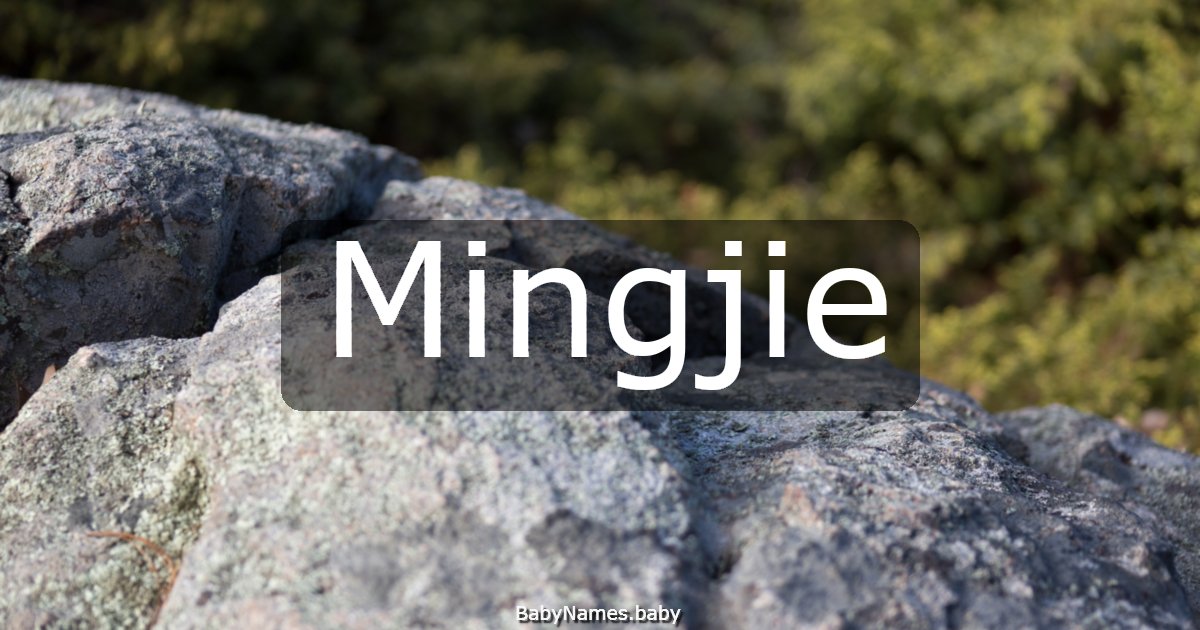 Mingjie