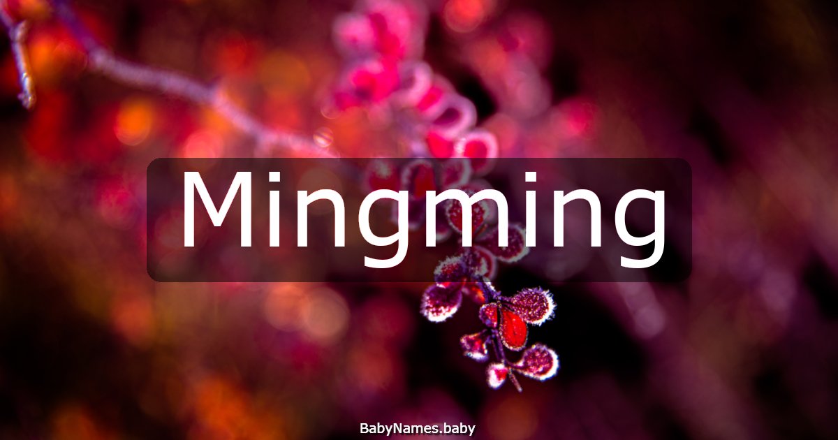 Mingming