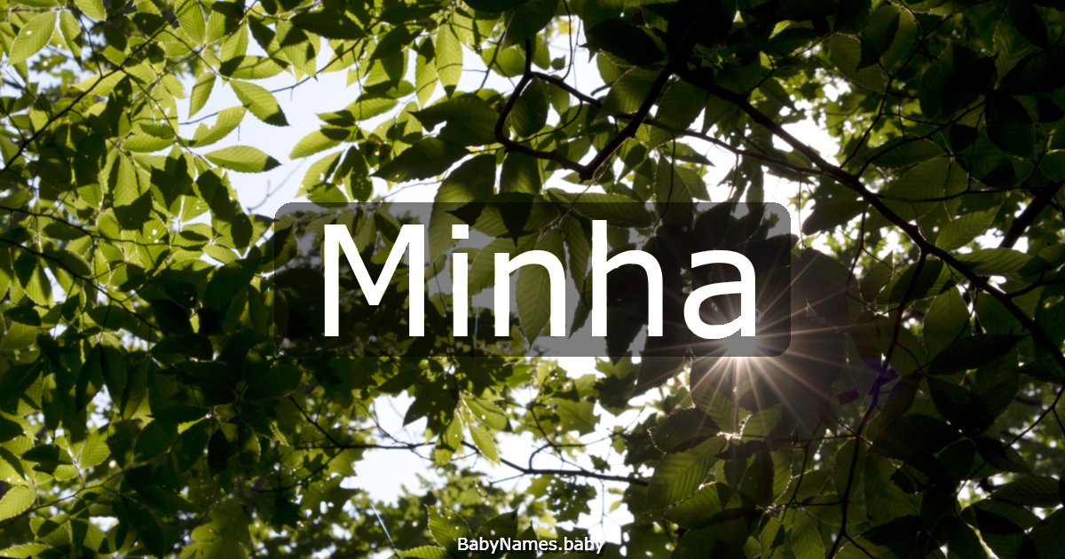 Minha