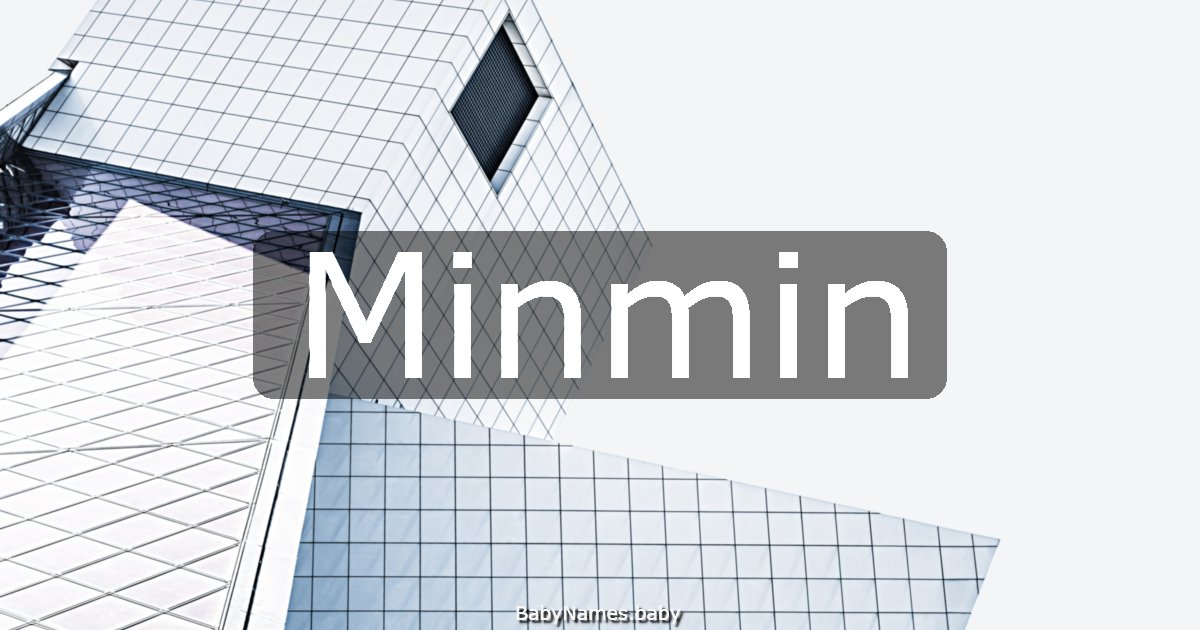Minmin