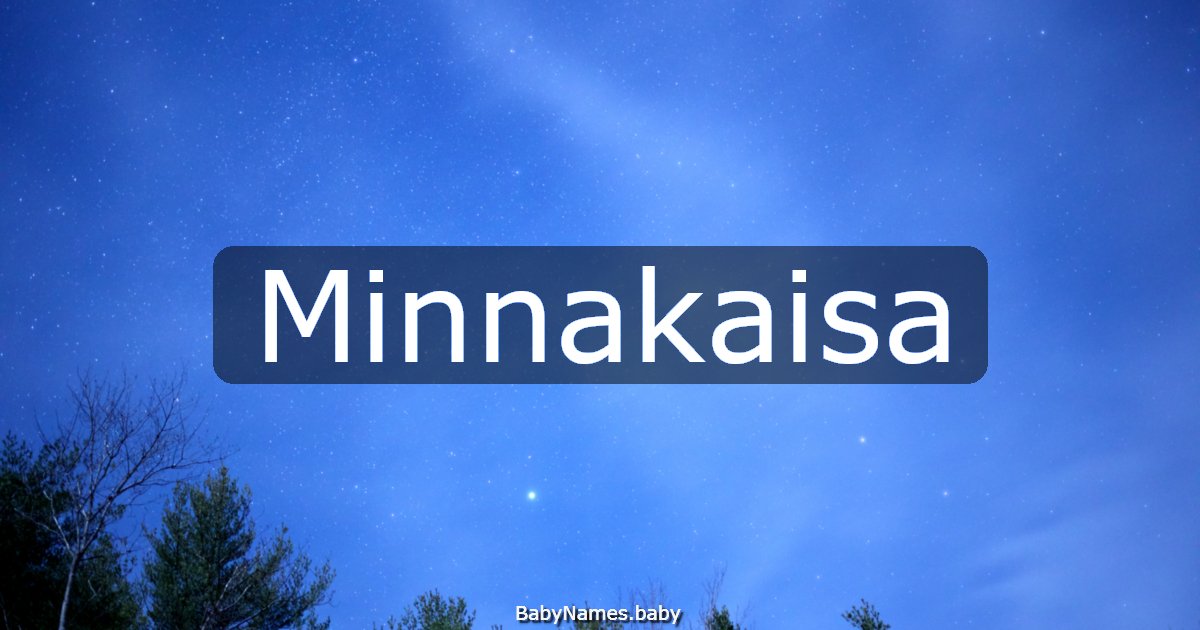 Minnakaisa