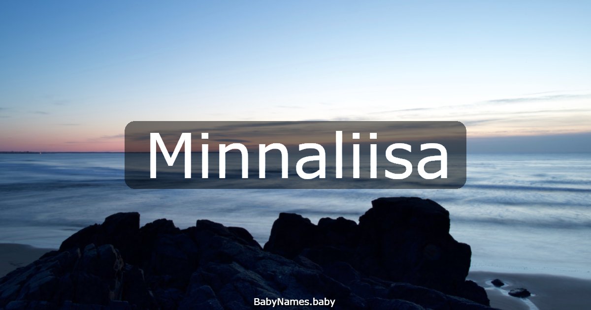 Minnaliisa